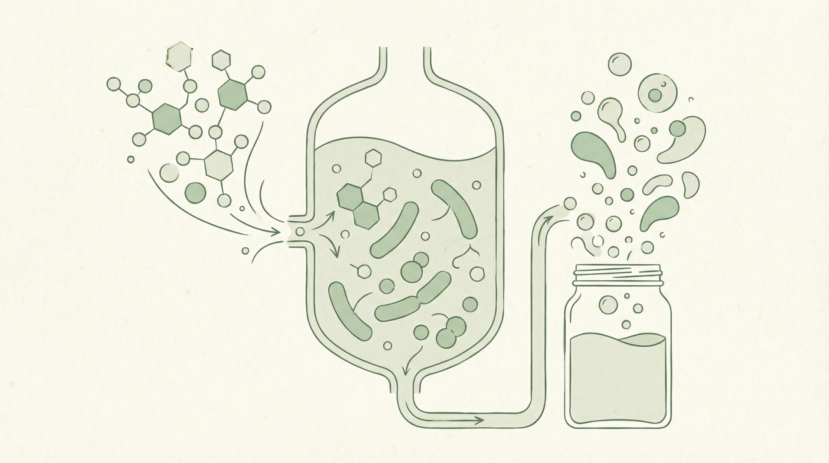 Fermentation Process Infographic