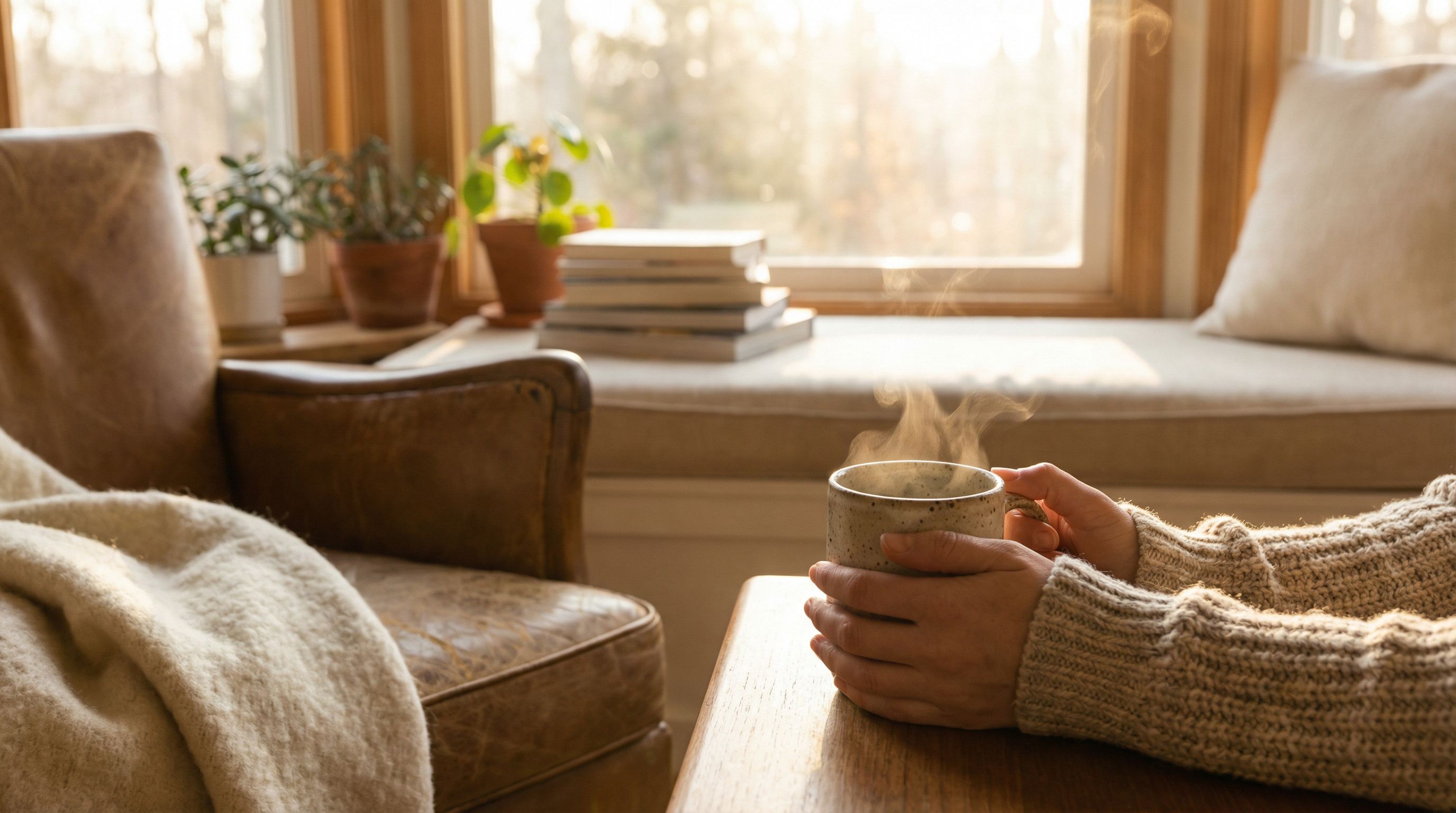 Morning bone broth ritual